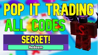 ALL Pop It Trading CODES  Roblox Pop It Trading Codes July 2023 [upl. by Dani246]