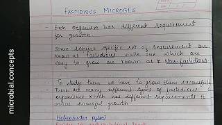 Fastidious microbes  basic microbiology [upl. by Hadik]