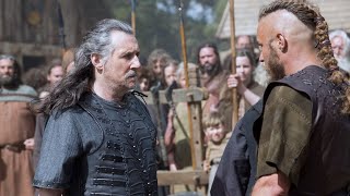 Vikings Season 1 episode 6 Burial of the Dead  Ragnar vs Earl Haraldson Haraldson death scene [upl. by Lairbag]