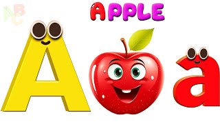 quotThe Phonics Song with Two Words Alphabetsquot A is For Apple B is for Baby C is for Candy ABCD Rhymes [upl. by Lapides]