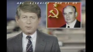 Mikhail Gorbachev Becomes Leader of the Soviet Union  3111985  ABC Nightline full broadcast [upl. by Udelle]