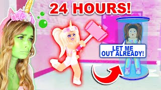 Playing FLEE THE FACILITY For 24 HOURS Roblox [upl. by Diahann402]