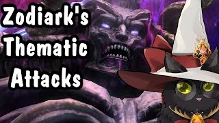 Zodiarks Thematic Attacks in the Dark Inside FFXIV [upl. by Neurath]