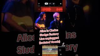 Alice in chains  Sludge Factory MTV Unplugged Isolated Vocalsaliceinchains aic mtv [upl. by Ottie]