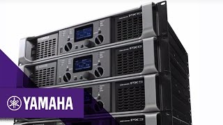 Yamaha PX Series Power Amplifiers  Professional Audio  Yamaha Music [upl. by Alleris886]