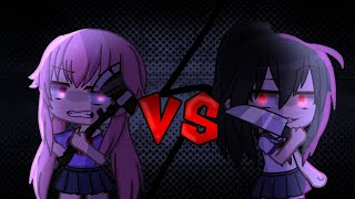 「Epic rap battle of yandere 🔪」Ayano vs yuno part 2  gcmv [upl. by Hodge724]