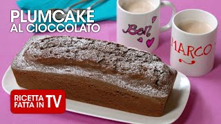 PLUMCAKE AL CIOCCOLATO di Benedetta Rossi  Ricetta TV Fatto in Casa per Voi [upl. by Anelrahs]