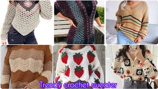 Crochet sweaterstrending winter wearing [upl. by Devona]