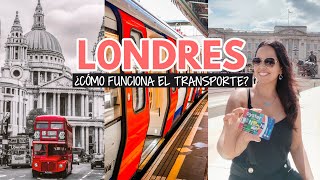 ¿Cómo funciona el transporte en Londres [upl. by Tedman]