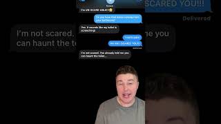 HALLOWEEN TEXT PRANK🎃👻 Texting Random Numbers halloween shorts [upl. by Buchheim229]