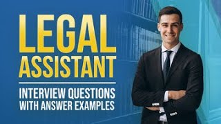 Legal Assistant Interview Questions and Answers From MockQuestionscom [upl. by Fredrick]