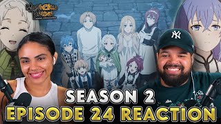 RUDEUS GETS HIS WISH  Mushoku Tensei Season 2 Episode 24 Reaction [upl. by Assenay125]