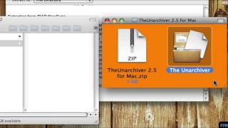 Unarchiver UnRarX amp Damaged RAR file on MacMR [upl. by Hidie253]