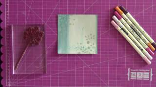 Learn how to stamp using acrylic paint [upl. by Bathulda660]