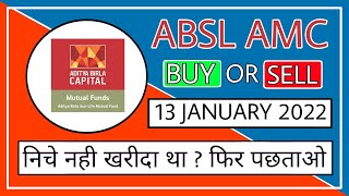 Aditya Birla Sun Life AMC Share News  Aditya Birla Sun Life AMC Stock News  ABSLAMC Share  13 Jan [upl. by Noreg]