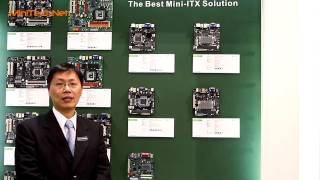 ECS Elitegroup H67H2I amp H61H2I2 Intel Sandy Bridge MiniITX Mainboards  CeBIT 2011 EN [upl. by Norek597]