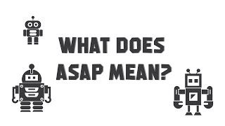 ASAP Meaning [upl. by Noman]