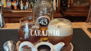 Cóctel Carajillo LICOR 43 La Cantina y Más [upl. by Jordans]