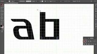 Making a font using Adobe Illustrator and FontSelf [upl. by Nedry299]