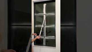 DIY snowy windows Decorating our house for the holidays [upl. by Luhar]