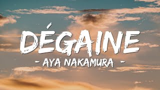 Aya Nakamura ft Damso  Dégaine LyricsParoles TéMa La Dégaine [upl. by Ayres996]