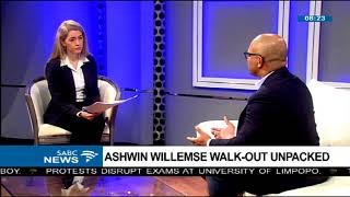 Ashwin Willemse walkout unpacked [upl. by Mozart]