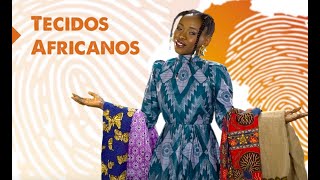 Tecidos e Estampas em África  Mwana Afrika Oficina Cultural [upl. by Ericka]