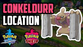 How to Catch Conkeldurr  Pokemon Sword amp Shield [upl. by Mchenry]