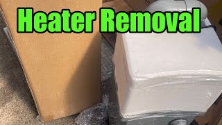 How to remove your clever spa heating unit from the hot tub inflatable liner ready for repair [upl. by Agnes]