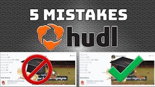 5 Hudl Mistakes That Are LOSING YOU SCHOLARSHIPS  Sharpe Sports [upl. by Bibbye]