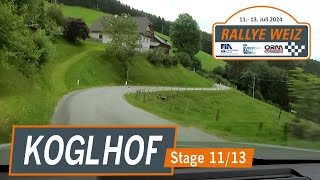 Rallye Weiz 2024 Stage 1113 Koglhof  Recce [upl. by Steen]