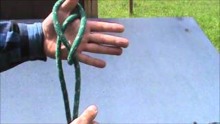 How to tie a Lanyard knot or the Diamond knot [upl. by Nitsrik]