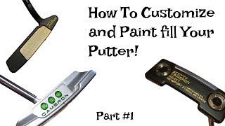 How To Restore And Customize Your Putter Part 1 [upl. by Ilesara681]