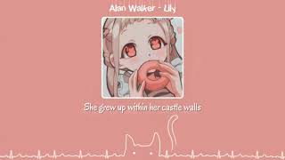 Alan Walker  Lily  Slowed Down  Lyrics [upl. by Afrika639]