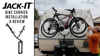 JackIt 2 Bike Carrier Installation amp Review [upl. by Trudie]