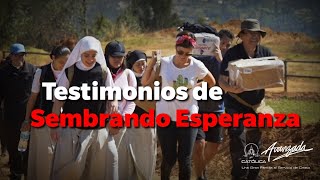 Testimonio de los Misioneros  Sembrando Esperanza [upl. by Enyrehtak]