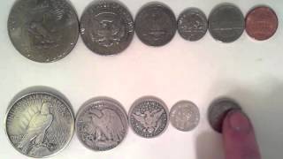 DJS  Pointless Pedantry US Coin Sizes [upl. by Chaworth]