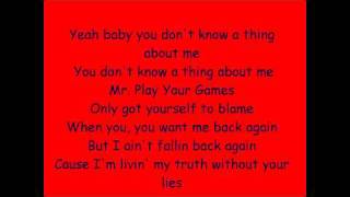 Kelly Clarkson Mr know it all Lyrics [upl. by Humo]