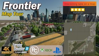 Frontier  Map Tour  Farming Simulator 22 [upl. by Genia]