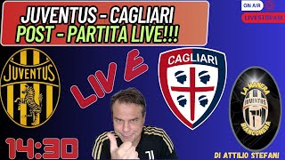 JUVENTUS  CAGLIARI POSTPARTITA PAGHIAMO CARISSIMO I POCHI ERRORI 😠😠 [upl. by Fulcher]