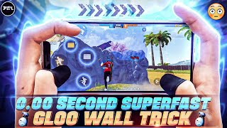 Latest 000 Second Super Fast Gloo Wall Trick Faster Then PC  Fast Gloo Wall Tips And Tricks [upl. by Cressi168]