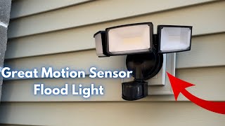 LUTEC LED Security Lights Motion Sensor review amazon motionlight [upl. by Eletnahs]