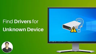 How to Find Drivers for Unknown Devices in Windows 10 [upl. by Yasmine]