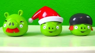 Angry Birds Christmas Toy Set [upl. by Sum56]