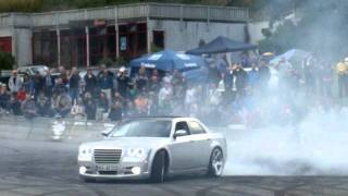 300C SRT8 Supercharged Burnout [upl. by Etnoed940]