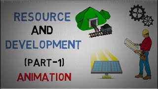 RESOURCE AND DEVELOPMENTIN HINDI  CLASS 10  PART1 of 3 [upl. by Atirahc]