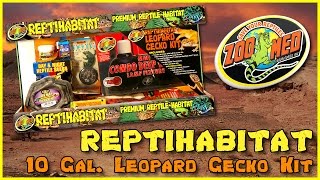 Zoo Med 10 Gallon ReptiHabitat™ Leopard Gecko Kit [upl. by Alfred]