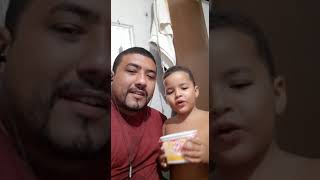 ensaiando com papai  é água💝🎵🥰 [upl. by Bartolemo517]