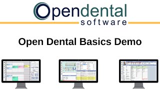 Open Dental Basics Demo [upl. by Nauqat761]