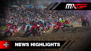 News Highlights  MXGP of Switzerland presented by iXS 2023 MXGP Motocross [upl. by Omero]